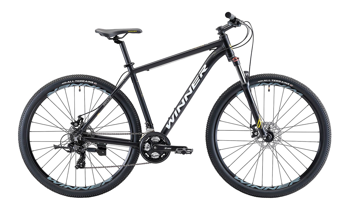 Фотографія Велосипед WINNER IMPULSE 29" 2022, розмір XL, black